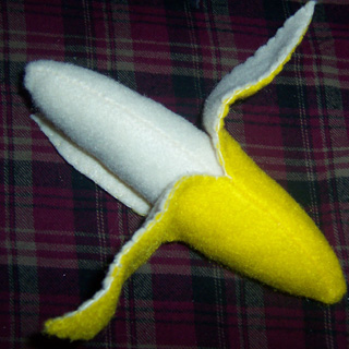 felt banana tutorial