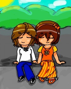 Mina-Rebecca drawn by Kat Johnson