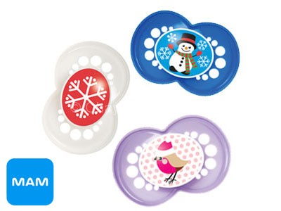MAM Holiday Pacifiers giveaway