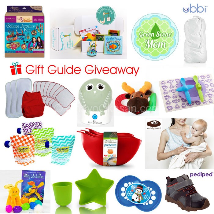 Green Scene Mom Holiday Gift Guide Giveaway