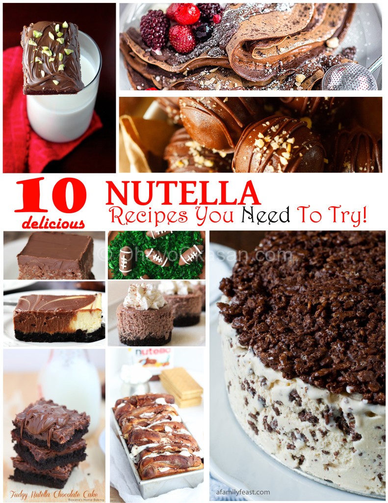 10 Nutella Recipes You NEED To Try