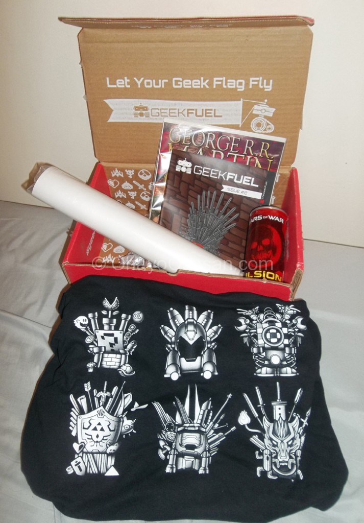 Geek Fuel Subscription Box - March 2015