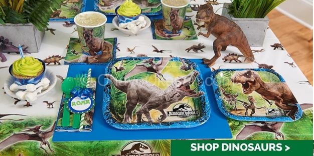 jurassic world birthday party supplies