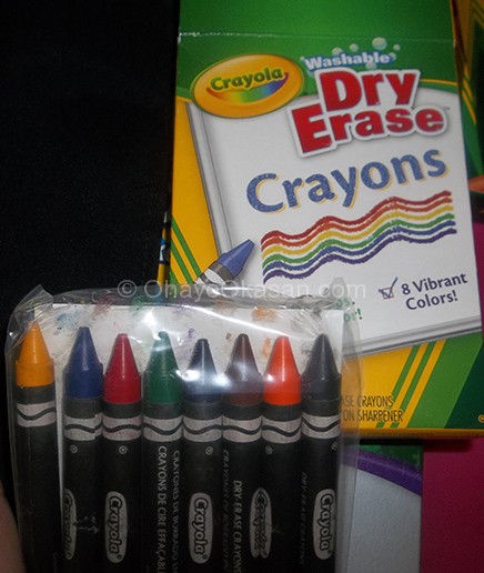 Crayola Dry Erase Crayons - 8 pack