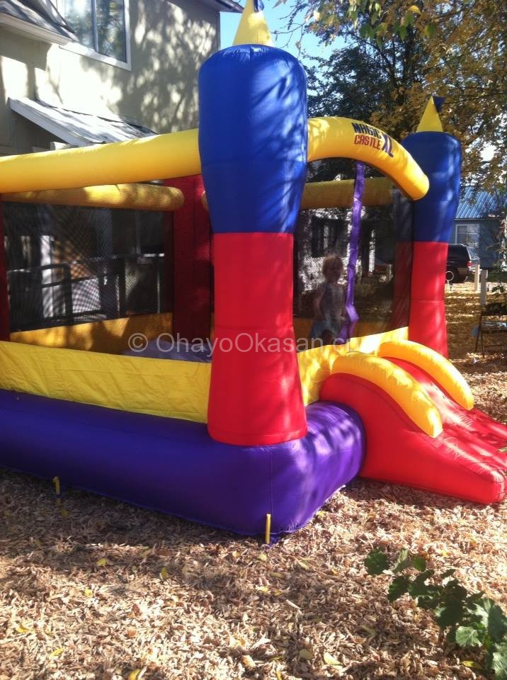 Blast zone magic castle inflatable bouncer shop