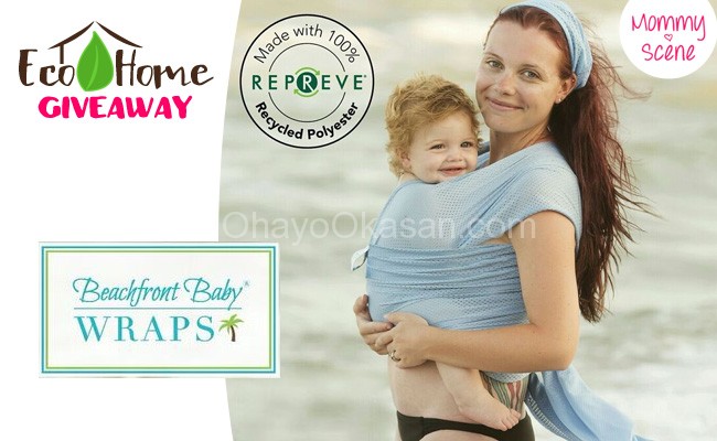 Eco-Home Giveaway - Recycled Beachfront Baby Wrap