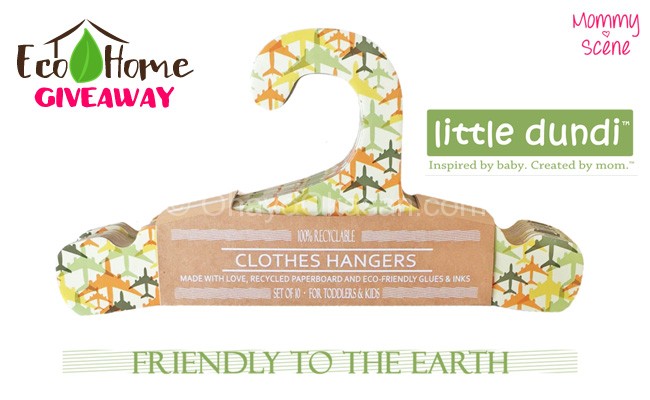 Eco-Home Giveaway - Little Dundi Eco-friendly hangers