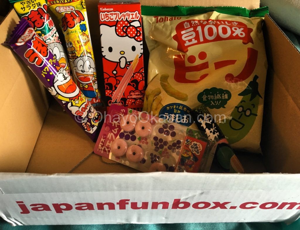 Japanese Candy and Snacks from Japan Fun Box