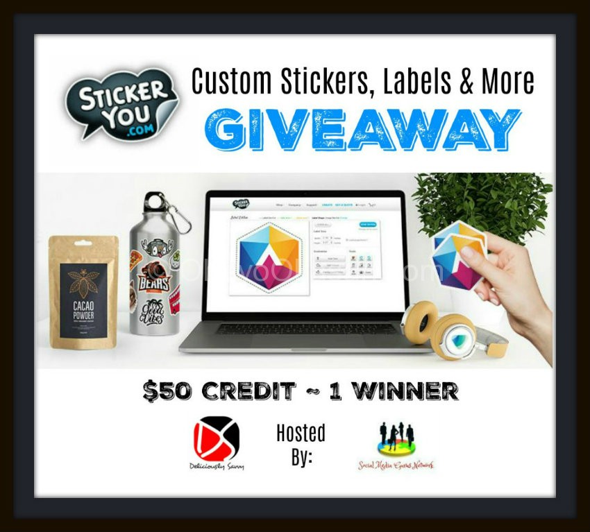 StickerYou Custom Stickers, Labels & More Giveaway! Ends 8/12 Ohayo