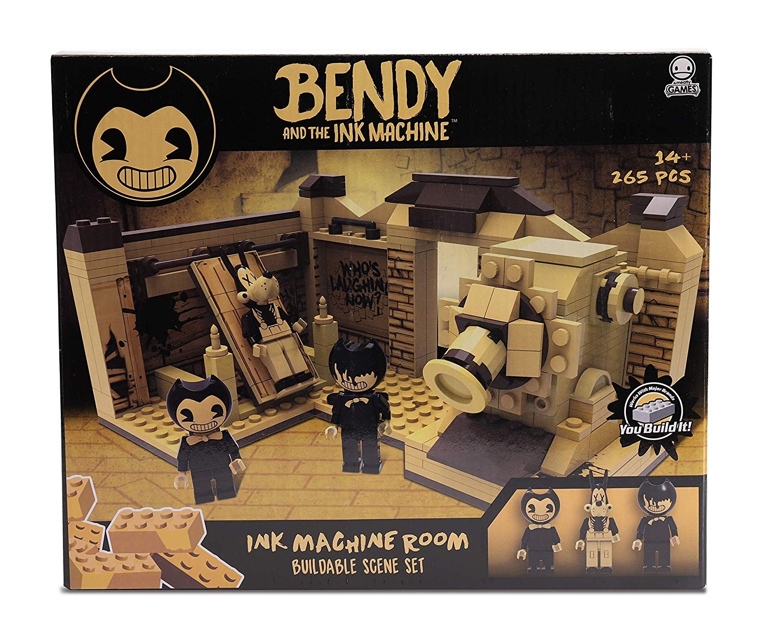 Bendy and the Ink Machine - Collector Construction - Ink Machine Room Scene Set