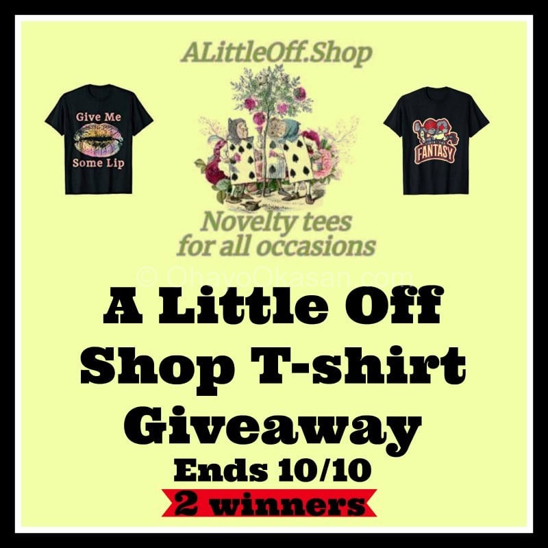 A Little Off Shop T-shirt Giveaway