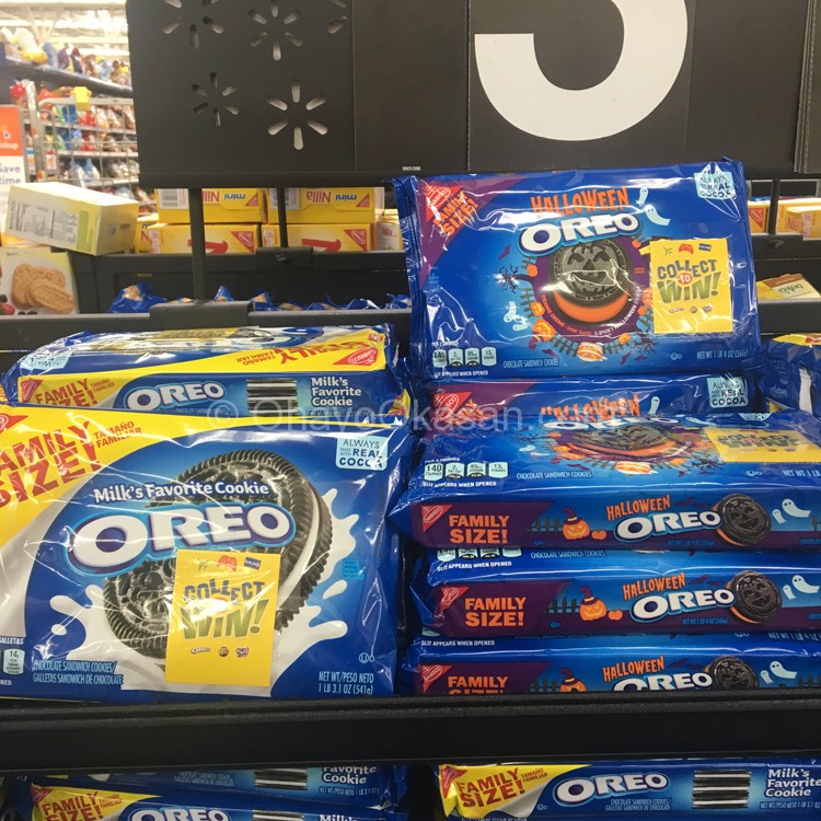 OREO cookies, Collect To Win! promotion at Walmart