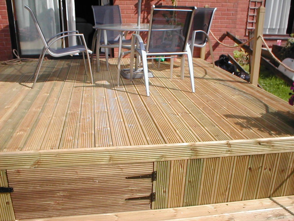 Deck with storage - Christopher Howard - freeimages.com