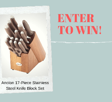 Anolon Cookware Knife Set Giveaway