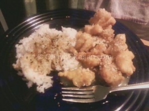 Homemade Almond Chicken