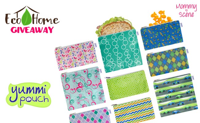Eco-Home Giveaway - Yummi Pouch Snack Bags