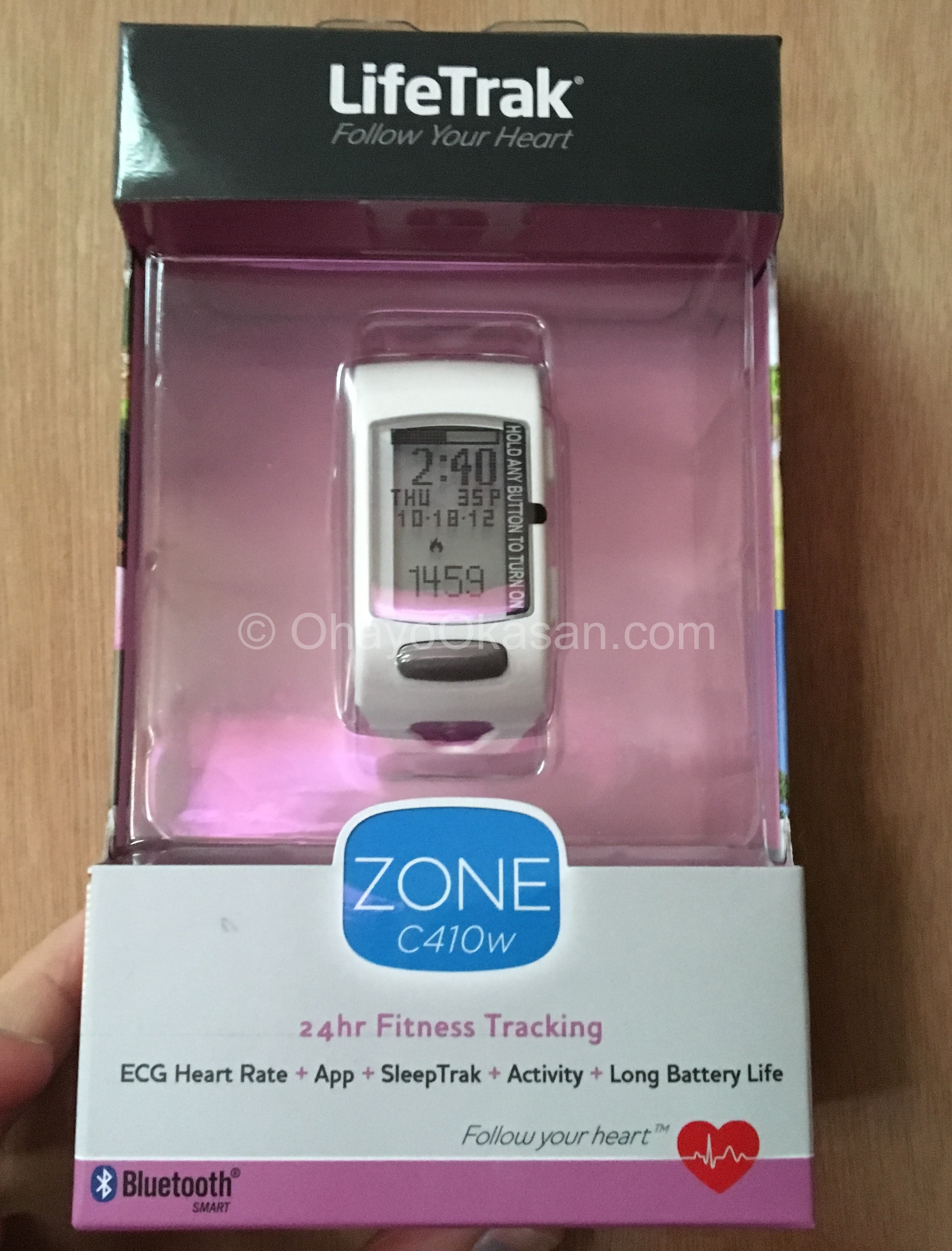 LifeTrak Zone C410w Review Ohayo Okasan