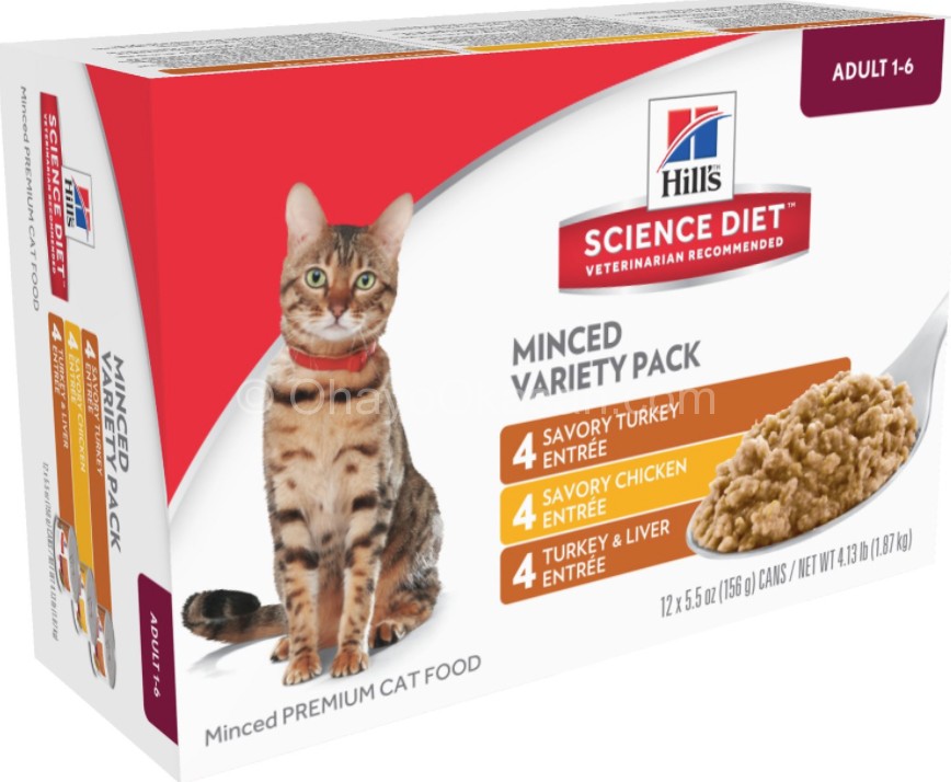 Hill's Science Diet Minced Variety Pack #ChewyInfluencer
