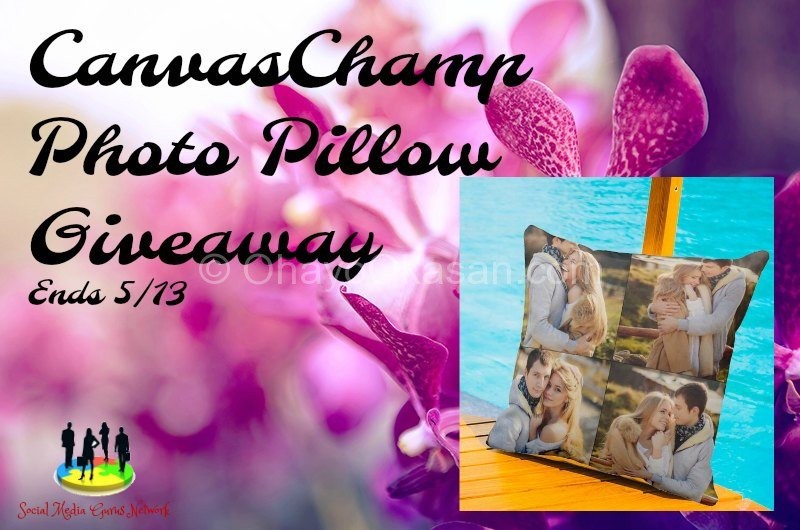 CanvasChamp Photo Pillow Giveaway