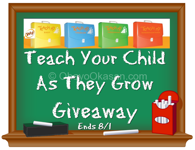 Teach Your Child As They Grow Giveaway 
