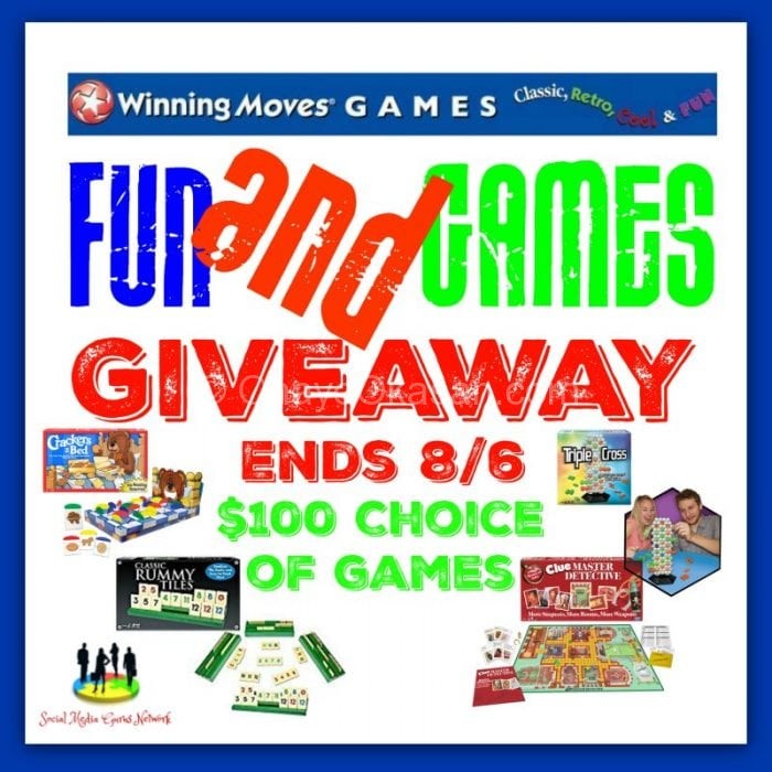 Winning Moves Fun and Games Giveaway