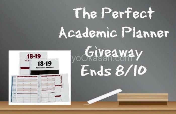 The Perfect Academic Planner Giveaway