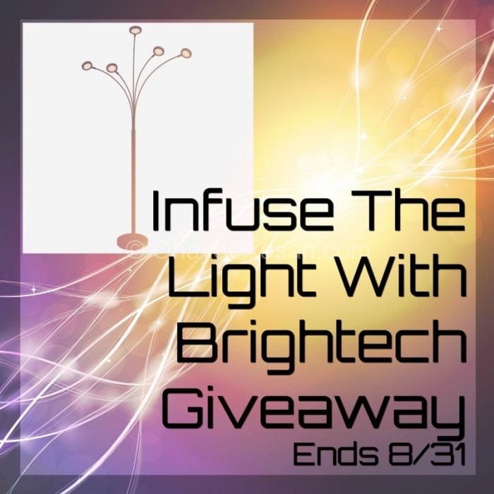 Infuse The Light With Brightech Giveaway Ends 8/31