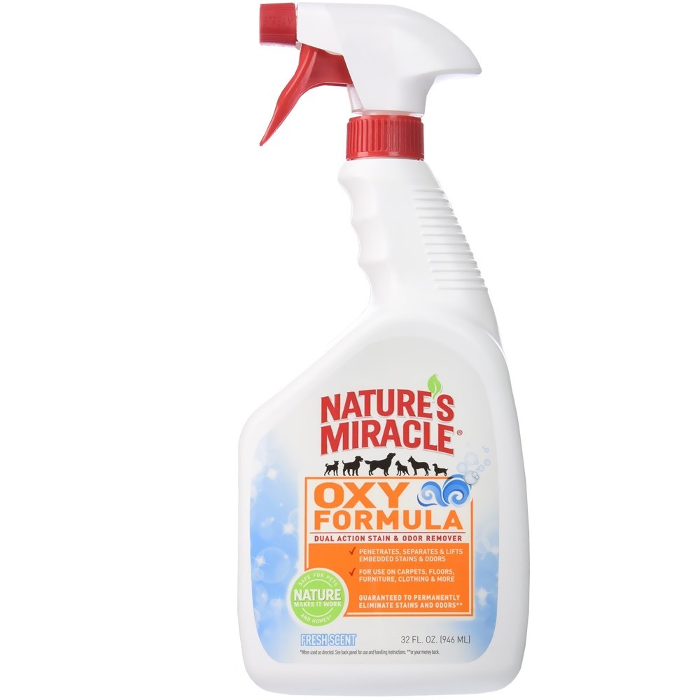 Nature's Miracle Oxy Pet Stain & Odor Remover Fresh Scent, 32-oz bottle