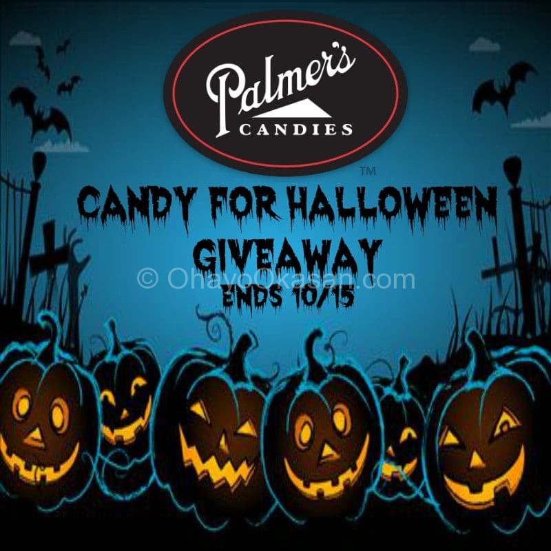 Candy For Halloween Giveaway Ends 10/15