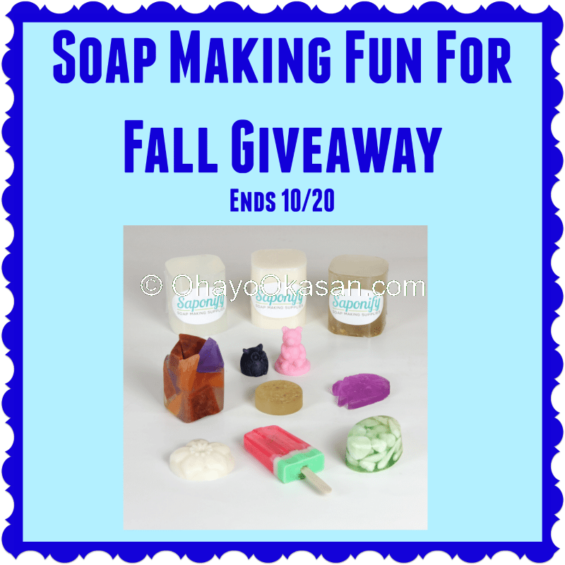 Soap Making Fun For Fall Giveaway