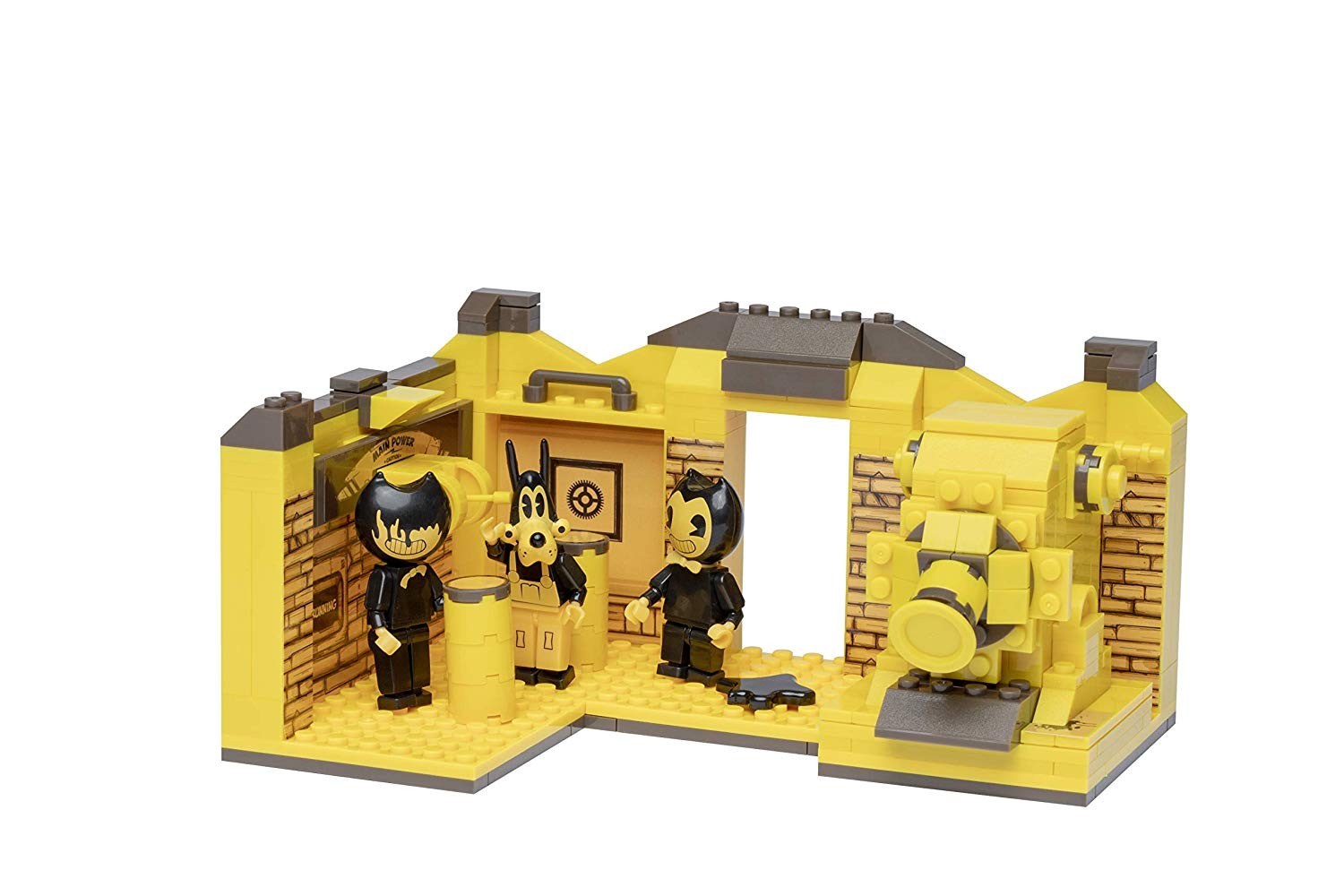 Bendy and The INK MACHINE ROOM Buildable Scene Set 265 pcs Works with Lego NEW 