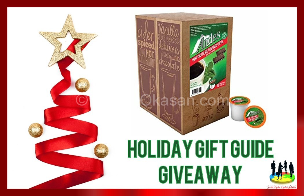 Andes Mint Chocolate Coffee 2018 Holiday Gift Guide Giveaway ends 12/15
